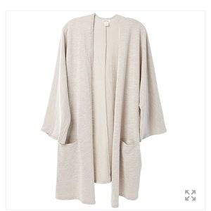 DONNI. Ribbed Sweater Coat